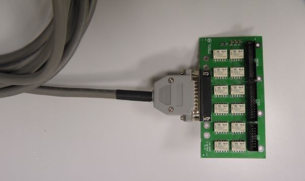 Analog Lines Fail-over Module with Cable In case of power outage or an Asterisk malfunction, up to six analog PSTN lines are routed directly to predetermined analog extensions using this analog lines fail-over module.