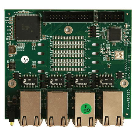 E1 / T1 PRI (Primary Rate Interface) Telephony Interface Module