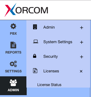 Xorcom Licensing System Version Upgrade