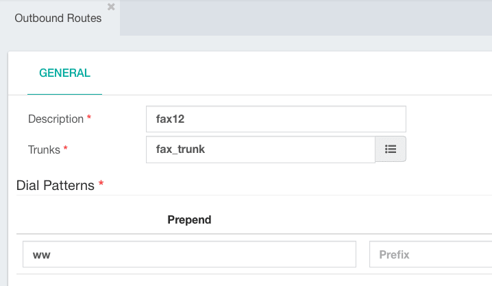 Setting Delay on FXO Lines CompletePBX GUI