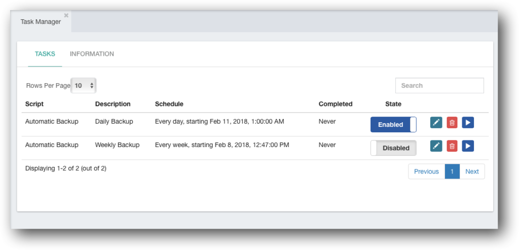 PBX Phone System Task Manager