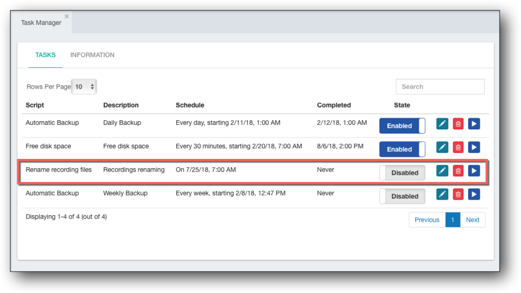 Change Call Recording Filename Script