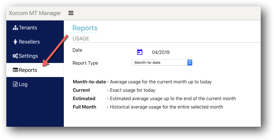 Multi-tenant PBX Billing Reports