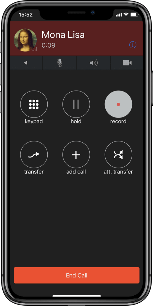 Softphone Call Recording