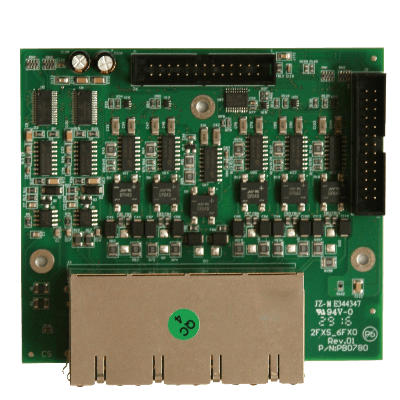 XR0045 2 FXS, 6 FXO Telephony Module