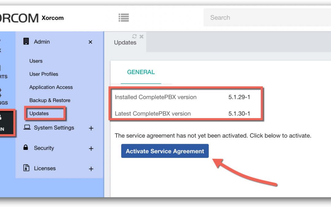 CompletePBX 5.1.30 – PBX Software Updates