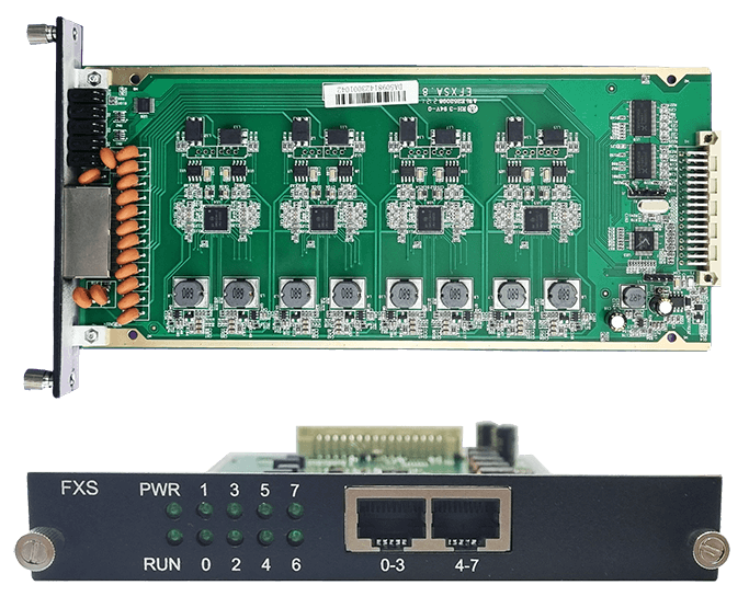 GW0018 – 8 FXS Module for GW0017 VoIP Gateway