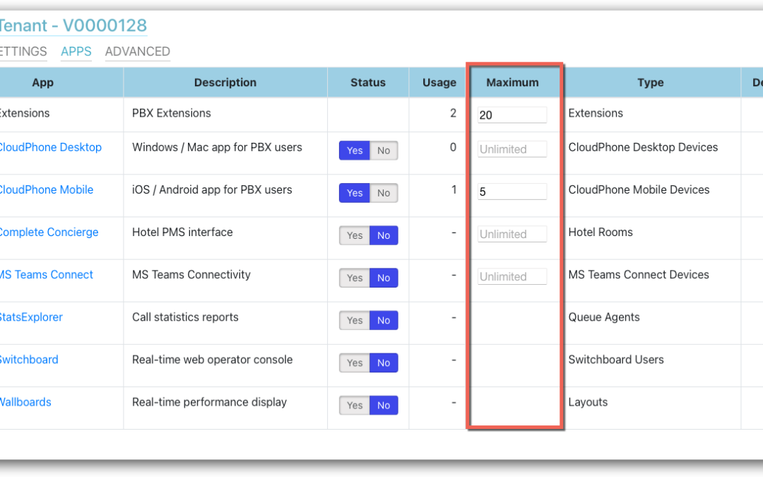 Multi-Tenant PBX – MT Manager Software Update 1.0.35