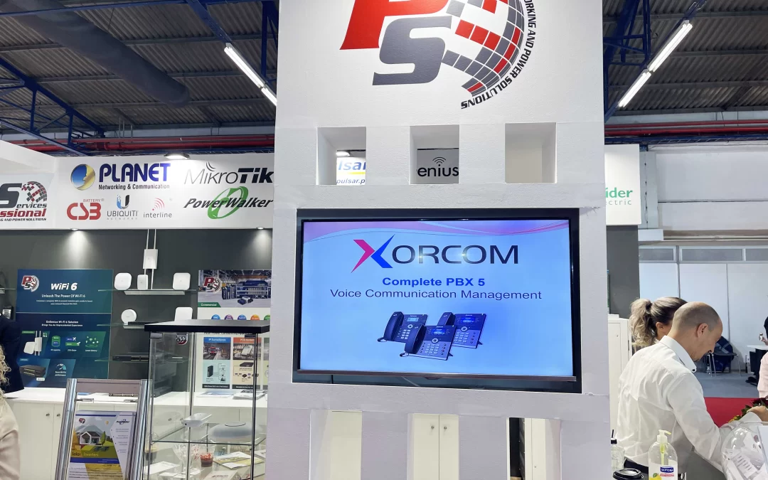 Xorcom’s IP PBX distributor in Greece, Professional Services presented the full product line at the ENERGIA TEC trade show in Athens, Greece