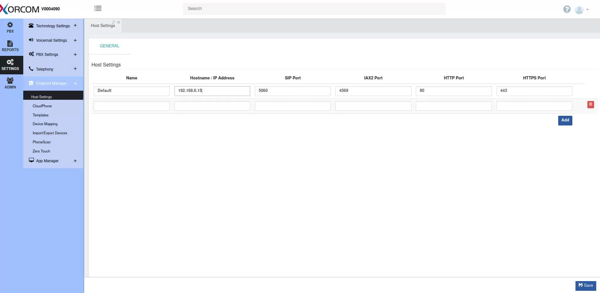 Zero-Touch Provisionong for IP-Phones Host