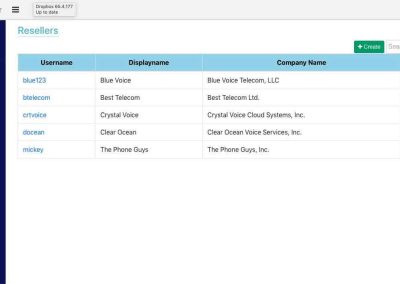 Multi-tenant VoIP PBX