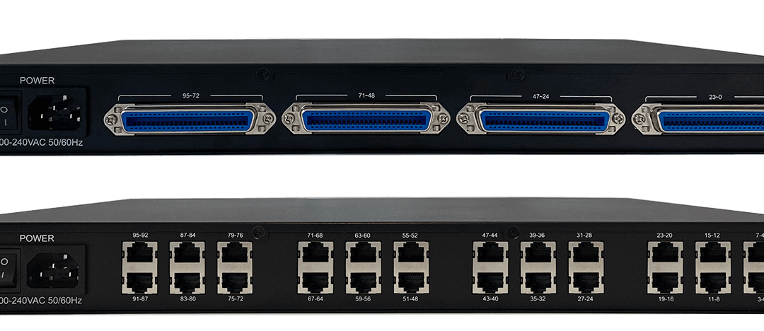 High Density FXS VoIP Gateway 72 FXS HD Gateway, RJ21, 50 PIN